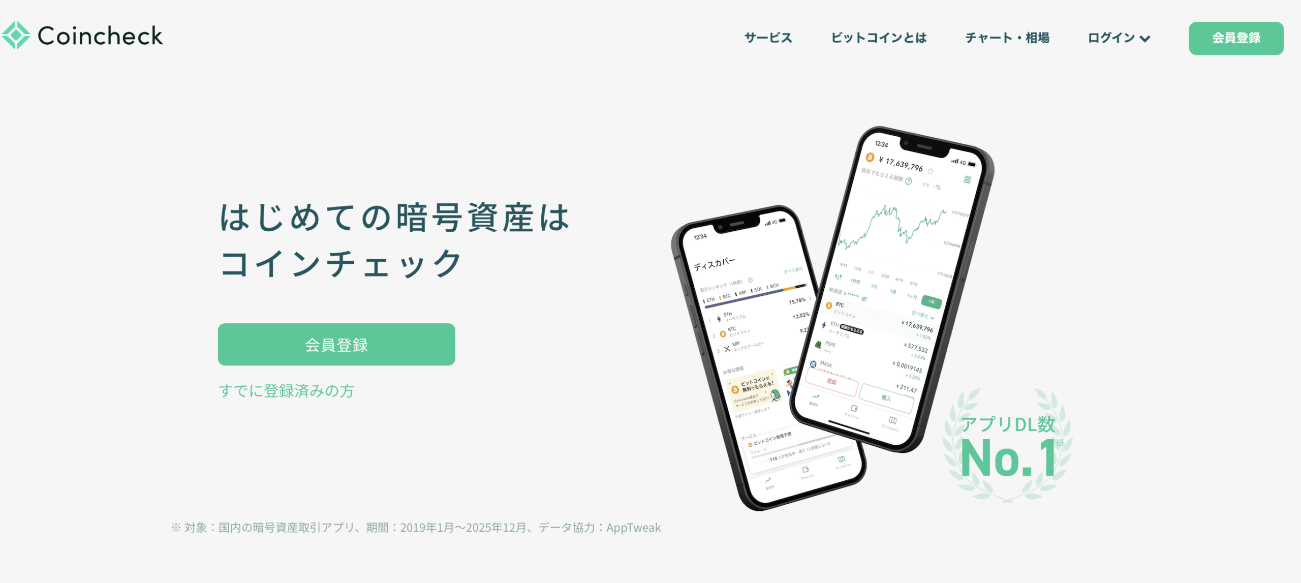 コインチェックHP最新