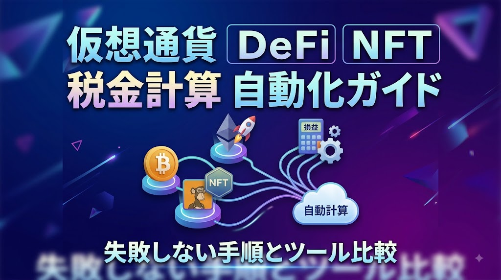 仮想通貨税金計算自動化ガイド-アイキャッチ画像