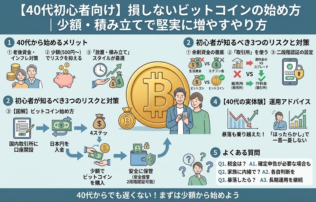 40代向けビットコインの始め方-アイキャッチ画像